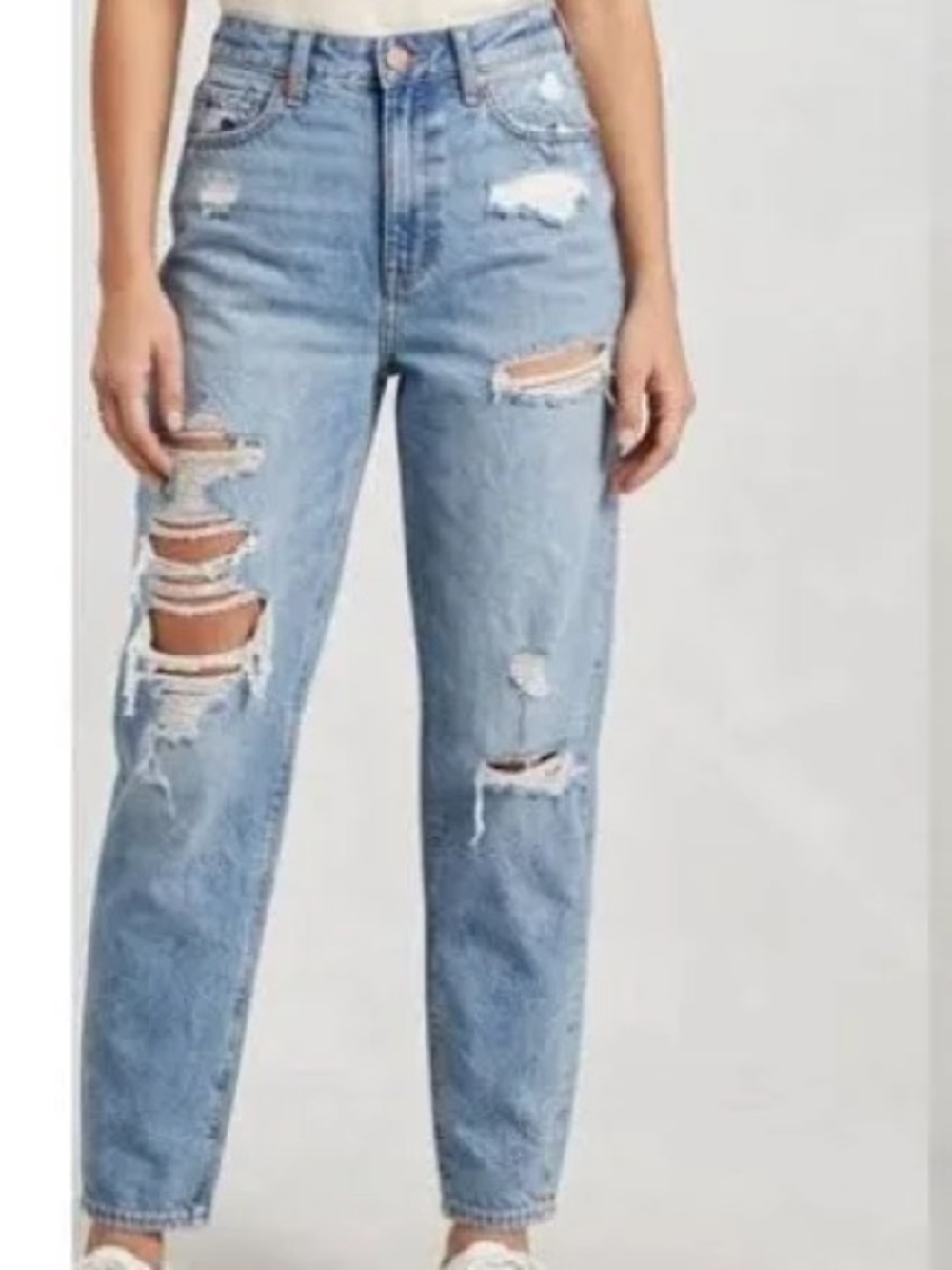 American eagle mom jeans size 8 regular stretch